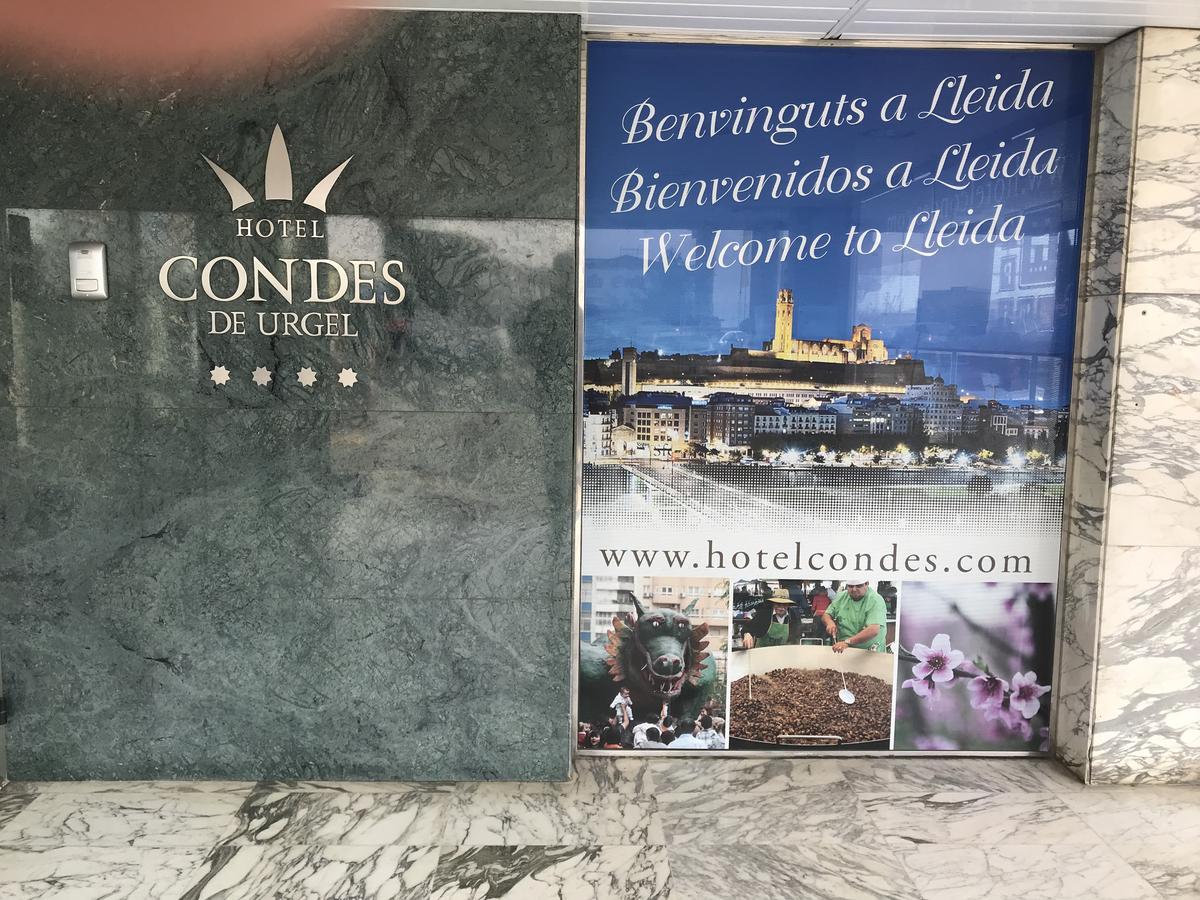 Hotel Condes De Urgel Lleida Kültér fotó